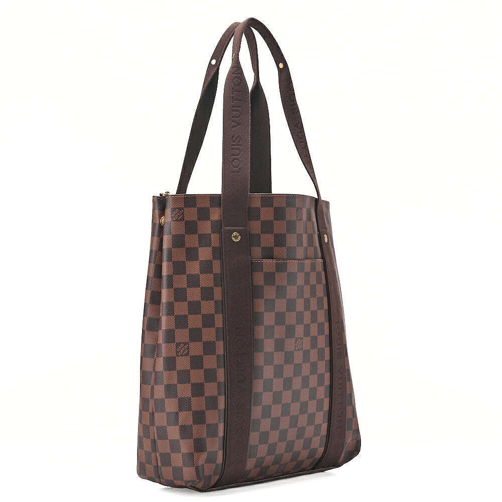 LOUIS VUITTON Louis Vuitton Damier Cababoboule Tote Bag N52006 Brown Gold-Tone Hardware, Pre-Owned