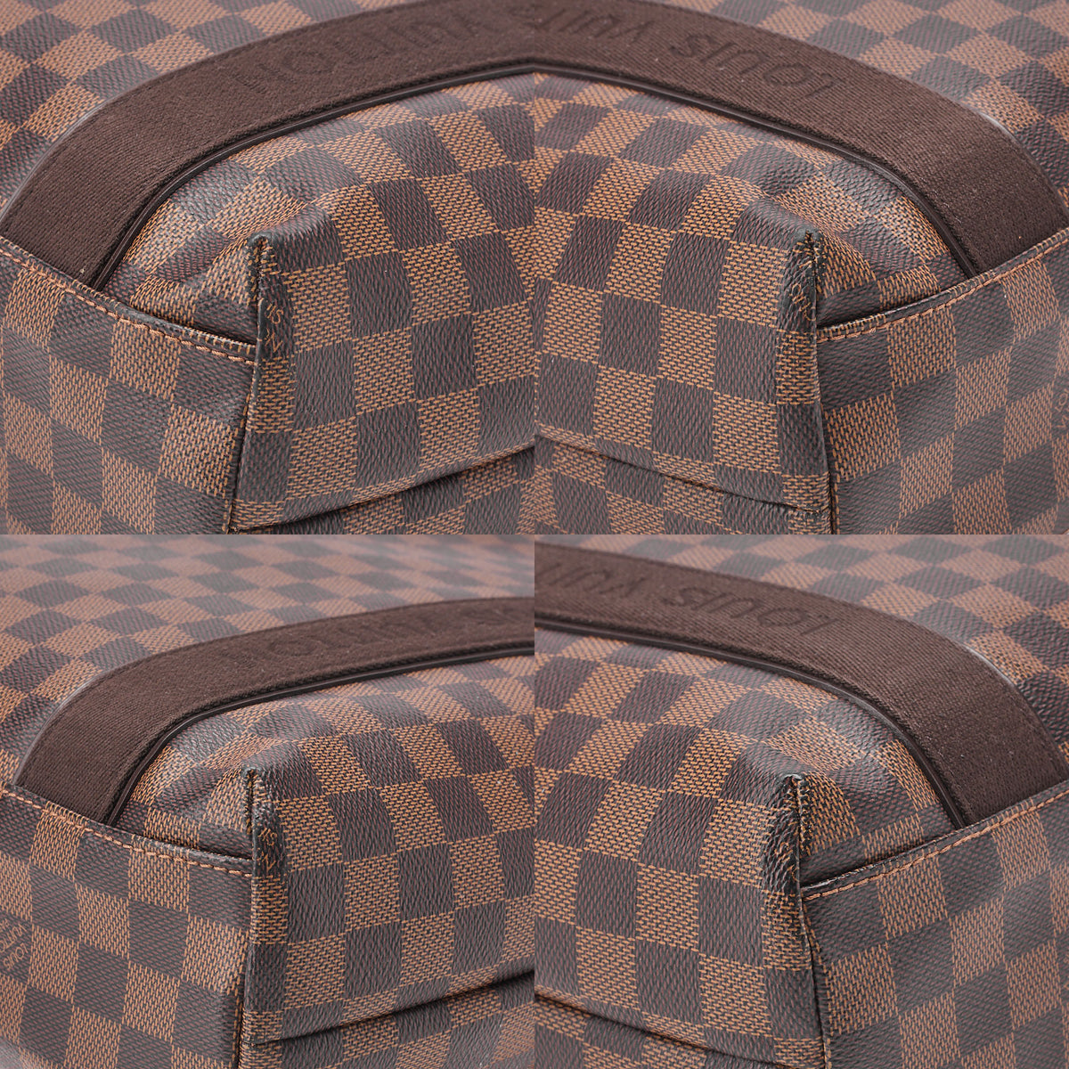 LOUIS VUITTON Louis Vuitton Damier Cababoboule Tote Bag N52006 Brown Gold-Tone Hardware, Pre-Owned