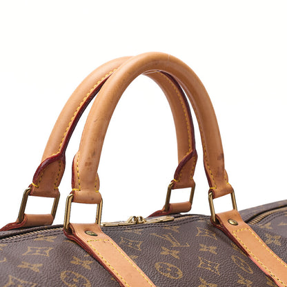 LOUIS VUITTON Louis Vuitton Monogram Key Pole 60 Boston Bag M41422 Brown Gold-Tone Hardware, Pre-Owned
