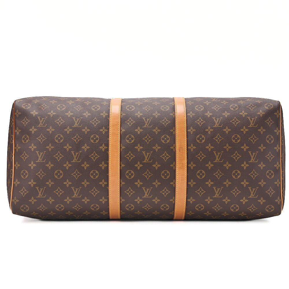 LOUIS VUITTON Louis Vuitton Monogram Key Pole 60 Boston Bag M41422 Brown Gold-Tone Hardware, Pre-Owned