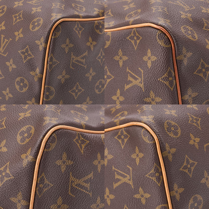 LOUIS VUITTON Louis Vuitton Monogram Key Pole 60 Boston Bag M41422 Brown Gold-Tone Hardware, Pre-Owned