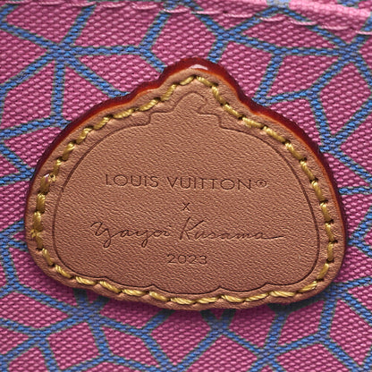 LOUIS VUITTON Louis Vuitton Yayoi Kusama Collaboration Monogram Dot Sackpla 2-Way Hand M82112 IC Chip Brown Gold-Tone Hardware, Pre-Owned