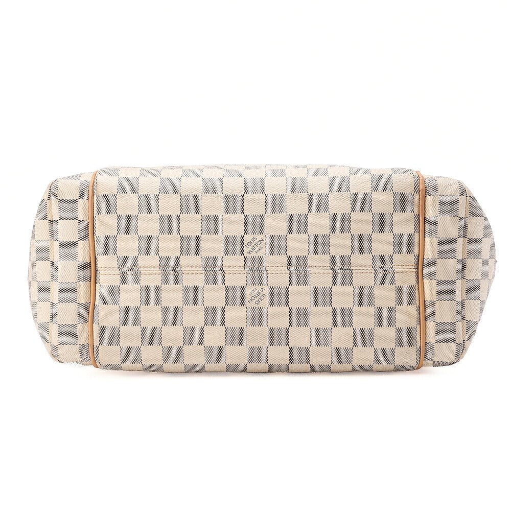 LOUIS VUITTON Louis Vuitton Damie ?zule Totally MM Tote Bag N41279 White Gold-Tone Hardware, Pre-Owned