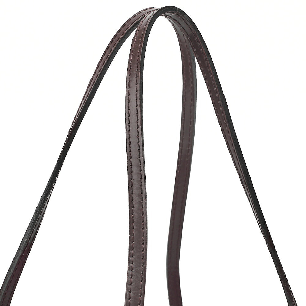 LOUIS VUITTON Louis Vuitton Damier Ebene Never MM Tote Bag N51105 Brown Gold-Tone Hardware, Pre-Owned
