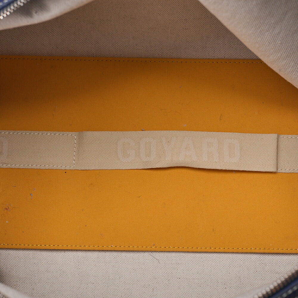 GOYARD [Goyard] Ardy PM Tote Bag Coated Canvas Navy Silver-Tone Hardware, Pre-Owned