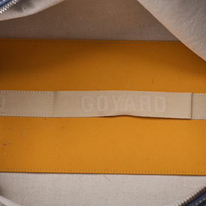 GOYARD [Goyard] Ardy PM Tote Bag Coated Canvas Navy Silver-Tone Hardware, Pre-Owned