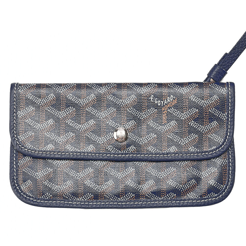 GOYARD [Goyard] Ardy PM Tote Bag Coated Canvas Navy Silver-Tone Hardware, Pre-Owned