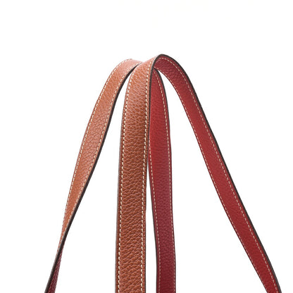Hermes Hermes Double Sense 36 Taurillon Clemence Tote Bag Gold x Saint-Guine Ladies' Bag Pre-Owned