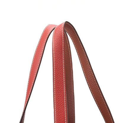 Hermes Hermes Double Sense 36 Taurillon Clemence Tote Bag Gold x Saint-Guine Ladies' Bag Pre-Owned