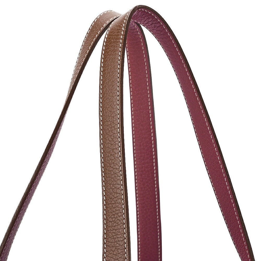 Hermes Hermes Double Sense 45 Taurillon Clemence Tote Bag Brown x Tosca Ladies' Bag  Pre-Owned