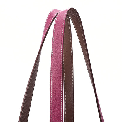 Hermes Hermes Double Sense 45 Taurillon Clemence Tote Bag Brown x Tosca Ladies' Bag  Pre-Owned