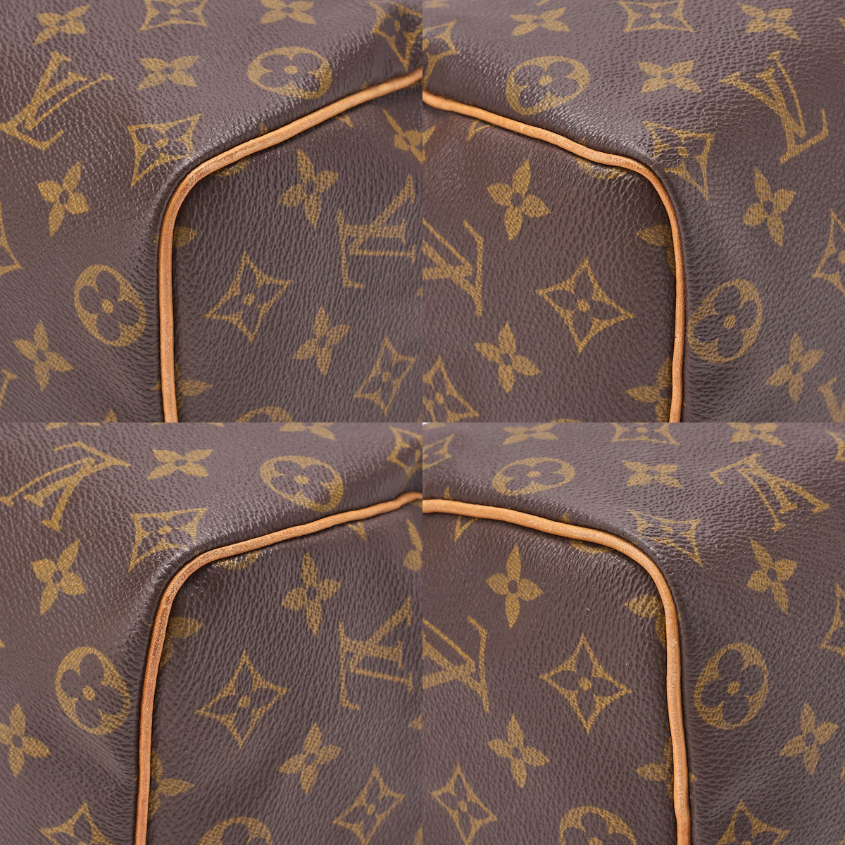 LOUIS VUITTON Louis Vuitton Monogram Speedy 25 Handbag M41528 Brown Gold-Tone Hardware, Pre-Owned