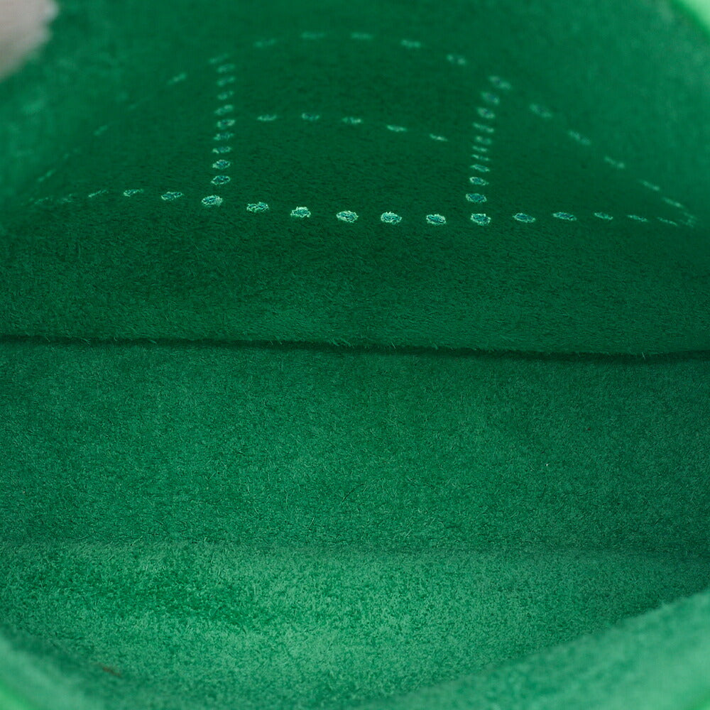 Hermes Hermes Eveline TPM Shoulder Bag Tedmont Clemence Vert Comics Silver-Tone Hardware, Pre-Owned
