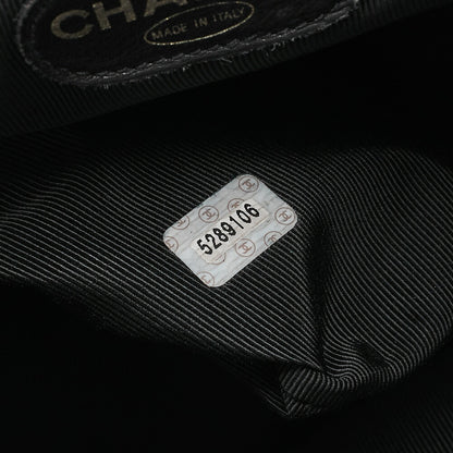 CHANEL Chanel Caviar Skin Triple Coco Turn Lock Chain Backpack Black Gold-Tone Hardware, Pre-Owned