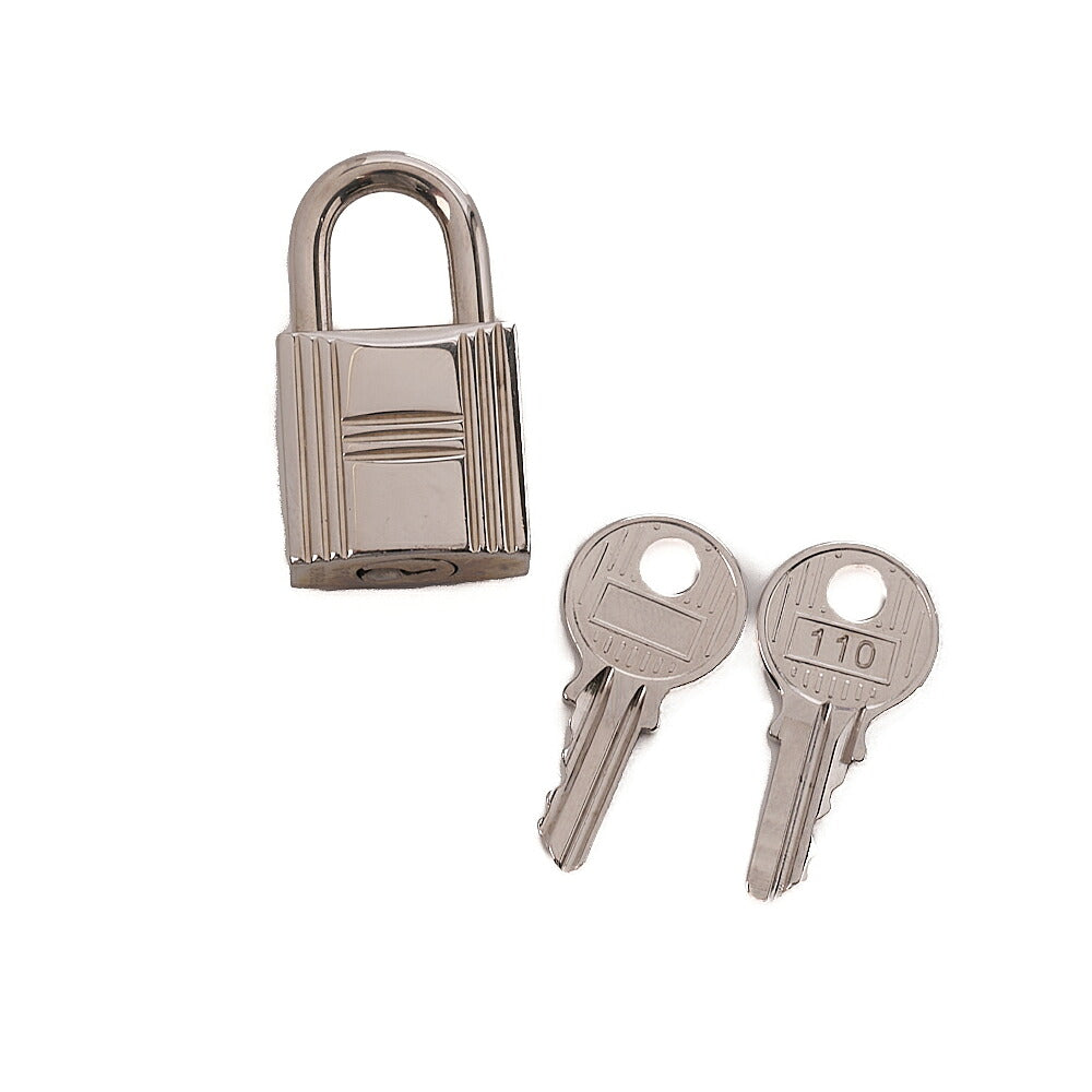 Hermes Hermes Picotan Lock PM Taurillon Clemence Gold Silver-Tone Hardware, Pre-Owned
