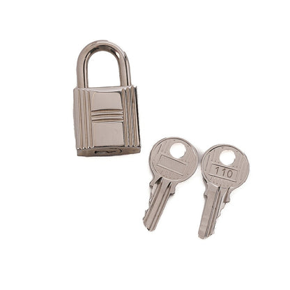 Hermes Hermes Picotan Lock PM Taurillon Clemence Gold Silver-Tone Hardware, Pre-Owned
