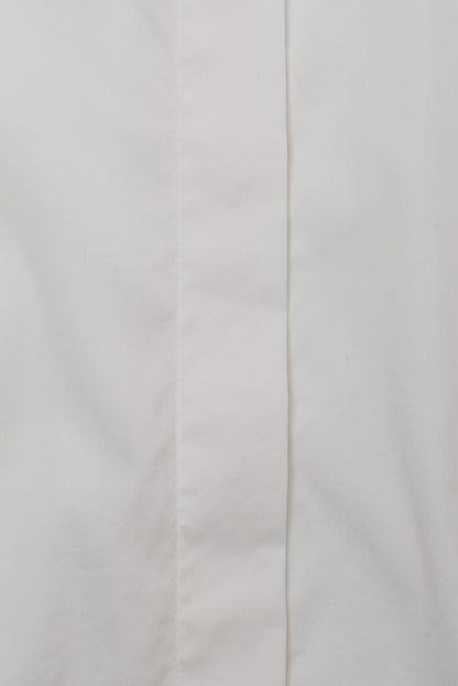 CHANEL Short Sleeve Shirt Blouse T-Shirt, Coco Mark, Cotton Blend, White, Silver-Tone Hardware, Pre-Owned - Vintage La Charme