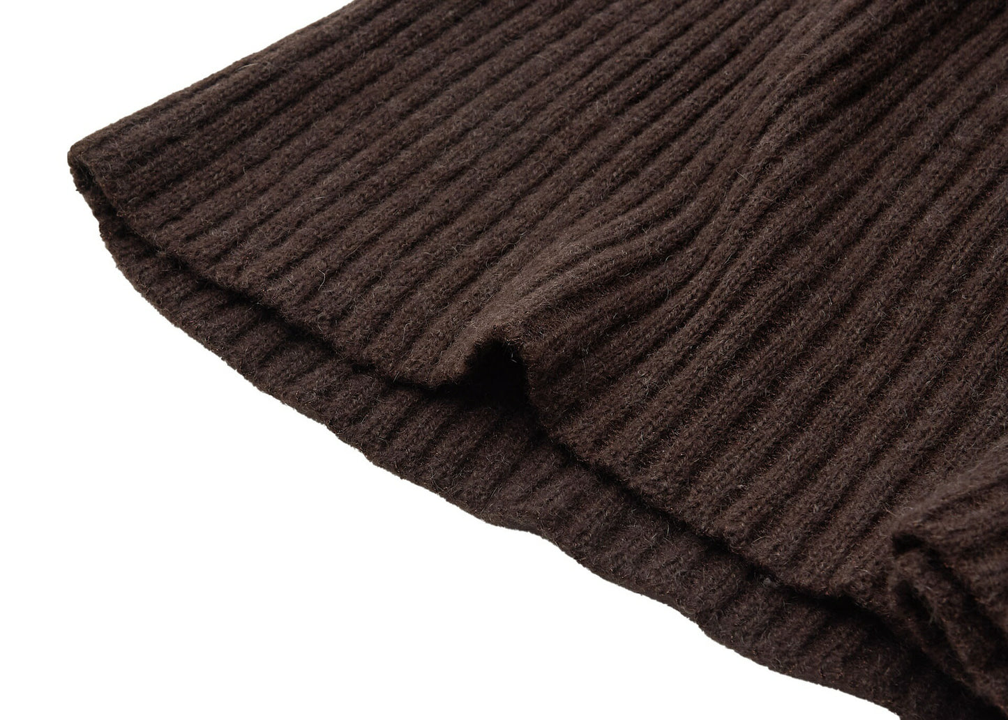 CHANEL Dress, Knit, Cashmere Rayon Nylon Blend, Brown, Gold-Tone Hardware, Pre-Owned - Vintage La Charme