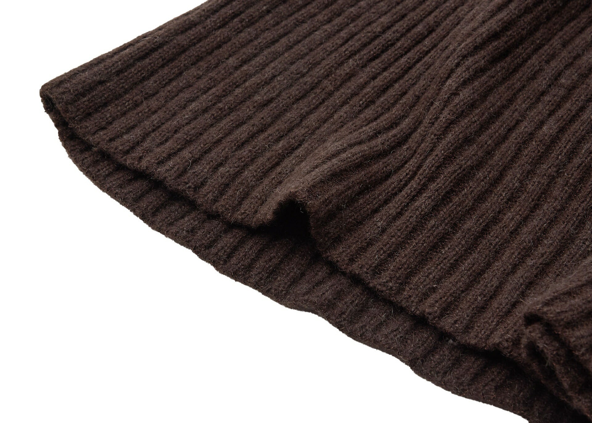 CHANEL Dress, Knit, Cashmere Rayon Nylon Blend, Brown, Gold-Tone Hardware, Pre-Owned - Vintage La Charme