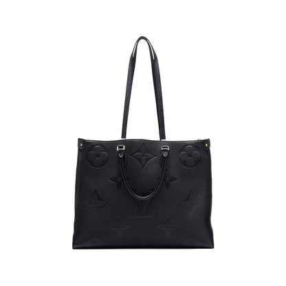 Louis Vuitton Tote Bag On The Go GM Monogram Unplant Noir Gold-Tone Hardware Pre-Owned - Vintage La Charme