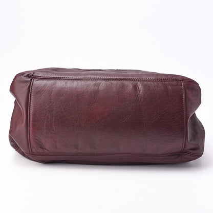 CHANEL Tote Bag, Coco Mark, Mini Shoulder, Lambskin, Bordeaux, Gold-Tone Hardware, Pre-Owned - Vintage La Charme