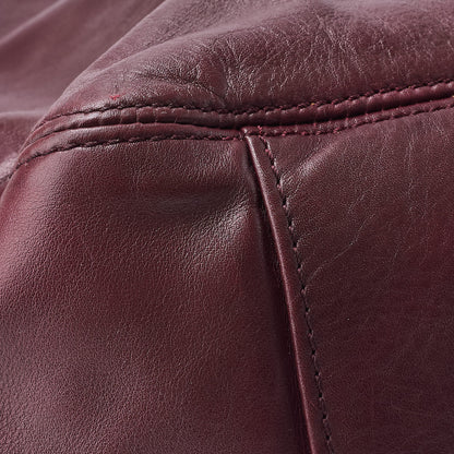 CHANEL Tote Bag, Coco Mark, Mini Shoulder, Lambskin, Bordeaux, Gold-Tone Hardware, Pre-Owned - Vintage La Charme