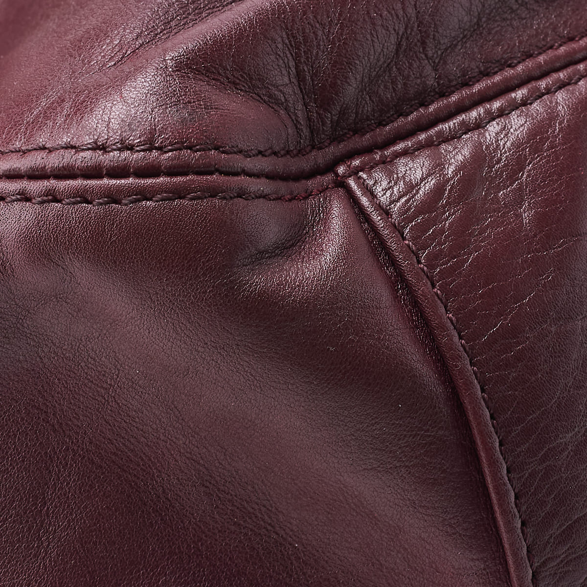 CHANEL Tote Bag, Coco Mark, Mini Shoulder, Lambskin, Bordeaux, Gold-Tone Hardware, Pre-Owned - Vintage La Charme