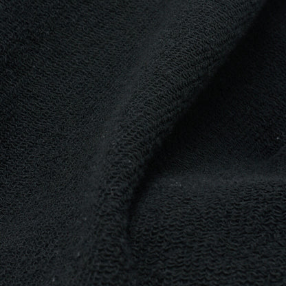 CHANEL Cropped Sweatshirt, Coco Mark, Tweed, Cotton, Black, Pre-Owned - Vintage La Charme