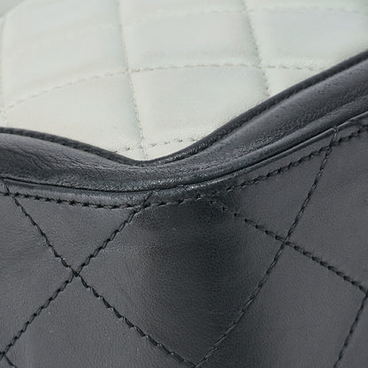 CHANEL Shoulder Bag, Matelasse Design, Chain Shoulder, Lambskin, Black, Gold-Tone Hardware, Pre-Owned - Vintage La Charme