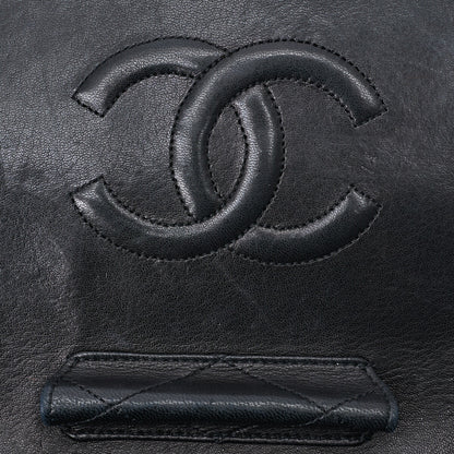 CHANEL Shoulder Bag, Matelasse, Lambskin, Black, Gold-Tone Hardware, Pre-Owned - Vintage La Charme