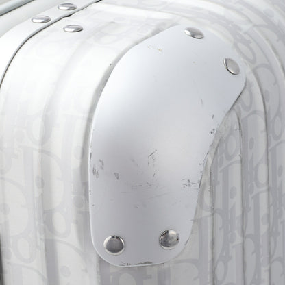 DiorRIMOWA Suitcase Oblique Aluminum Silver Gold-Tone Hardware Pre-Owned - Vintage La Charme