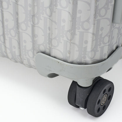 DiorRIMOWA Suitcase Oblique Aluminum Silver Gold-Tone Hardware Pre-Owned - Vintage La Charme
