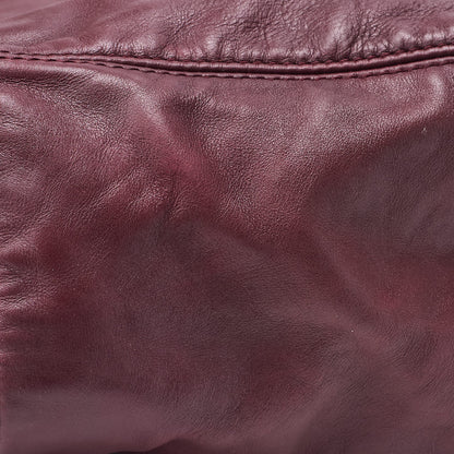 CHANEL Tote Bag, Coco Mark, Mini Shoulder, Lambskin, Bordeaux, Gold-Tone Hardware, Pre-Owned - Vintage La Charme