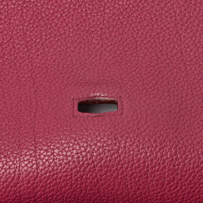 HERMES Gypsiere 34 Shoulder Bag, Tryon Clemence, Tosca, Silver-Tone Hardware, Pre-Owned - Vintage La Charme