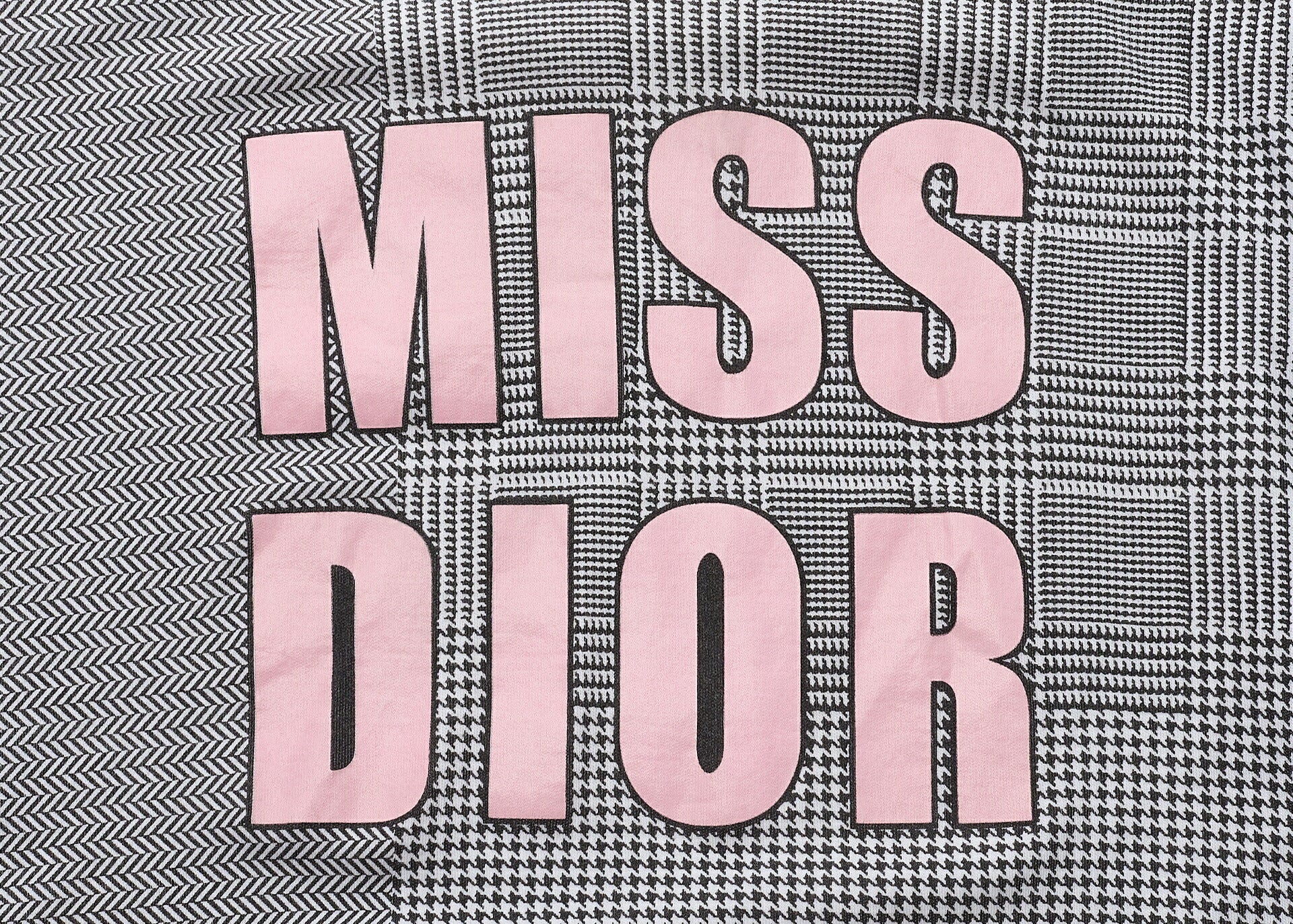 Dior T-Shirt Cut and Sewn Short Sleeve Cotton Pink Gold-Tone Hardware Pre-Owned - Vintage La Charme