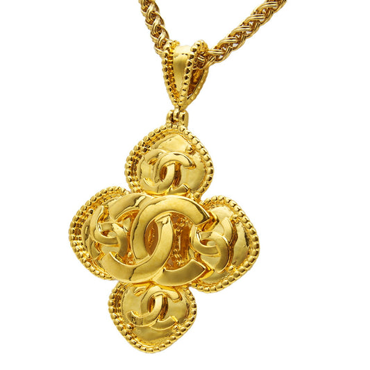 Chanel Tote Bag, Coco Mark, Gold Plated, Gold, Gold-Tone Hardware, Pre-Owned - Vintage La Charme