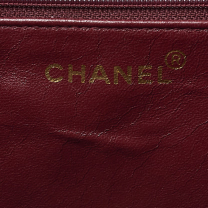 CHANEL Shoulder Bag, Matelasse, Push Lock, Chain Shoulder, Lambskin, Black, Gold-Tone Hardware, Pre-Owned - Vintage La Charme