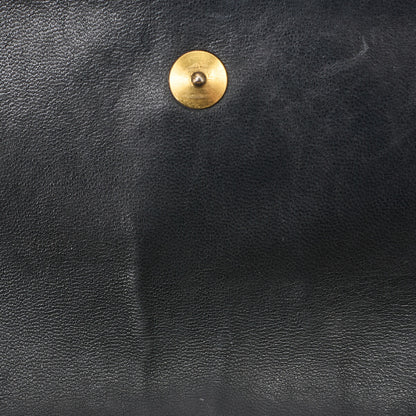 CHANEL Shoulder Bag, Decacoco Push Lock, Matelasse, Lambskin, Black, Gold-Tone Hardware, Pre-Owned - Vintage La Charme
