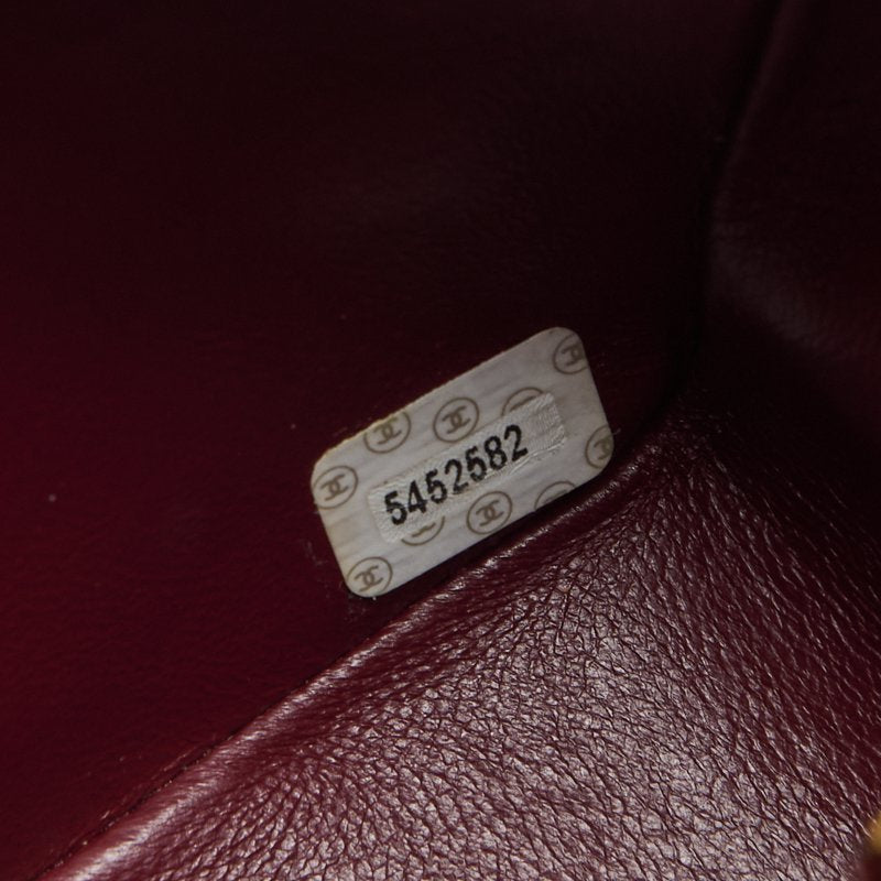 CHANEL Handbag V Stitch Coco Handle 2WAY Lambskin Pink Gold-Tone Hardware Pre-Owned - Vintage La Charme