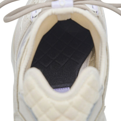 CHANEL Sneakers, Coco Mark, Suede, Light Gray, Gold-Tone Hardware, Pre-Owned - Vintage La Charme