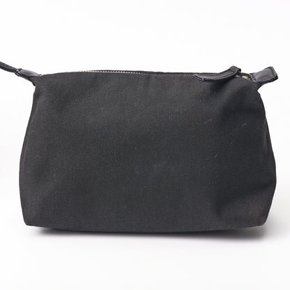 Chanel Shoulder Bag, V Stitch, Coco Charm, Canvas, Black, Silver-Tone Hardware, Pre-Owned - Vintage La Charme
