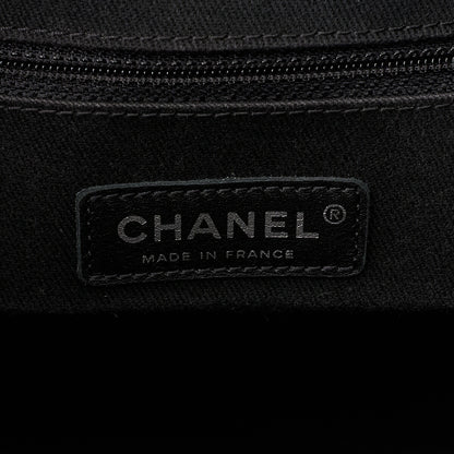 Chanel Shoulder Bag, V Stitch, Coco Charm, Canvas, Black, Silver-Tone Hardware, Pre-Owned - Vintage La Charme