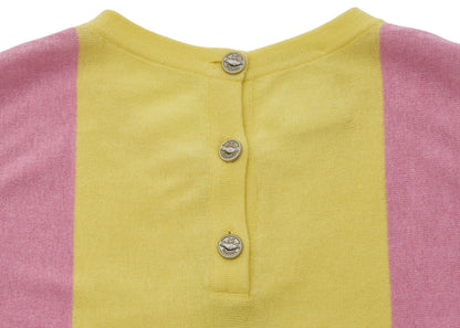 CHANEL One Piece Top Skirt, Logo Patch, Cotton Cashmere Blend, Multicolor, Gold-Tone Hardware, Pre-Owned - Vintage La Charme