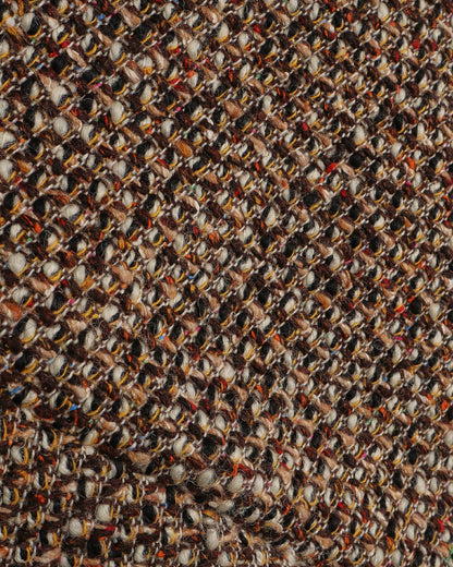 Louis Vuitton Dress, Tweed, Wool Silk Blend, Brown, Gold-Tone Hardware, Pre-Owned - Vintage La Charme