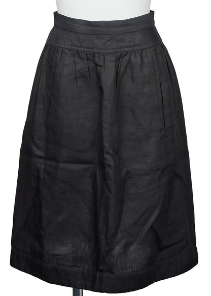 Chanel Jacket Skirt Setup, Paint Pattern, Cotton, Black, Gold-Tone Hardware, Pre-Owned - Vintage La Charme