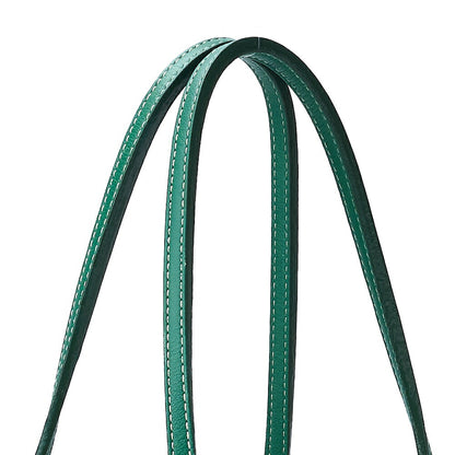 GOYARD Saint Louis PM Tote Bag, Coated Canvas, Green, Silver-Tone Hardware, Pre-Owned - Vintage La Charme