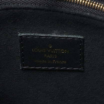 Louis Vuitton OnTheGo PM Tote Bag 2WAY Monogram Unplanted Leather Black Gold-Tone Hardware Pre-Owned - Vintage La Charme