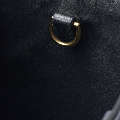 Louis Vuitton OnTheGo PM Tote Bag 2WAY Monogram Unplanted Leather Black Gold-Tone Hardware Pre-Owned - Vintage La Charme
