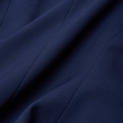 CHANEL Jacket Skirt Set, Coco Button, Wool, Navy, Gold-Tone Hardware, Pre-Owned - Vintage La Charme