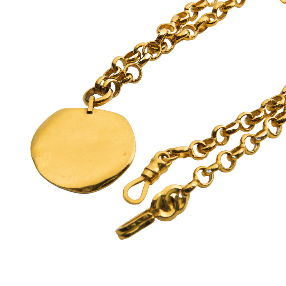 CHANEL Tote Bag, Coco Mark, Gold Plated, Gold, Gold-Tone Hardware, Pre-Owned - Vintage La Charme